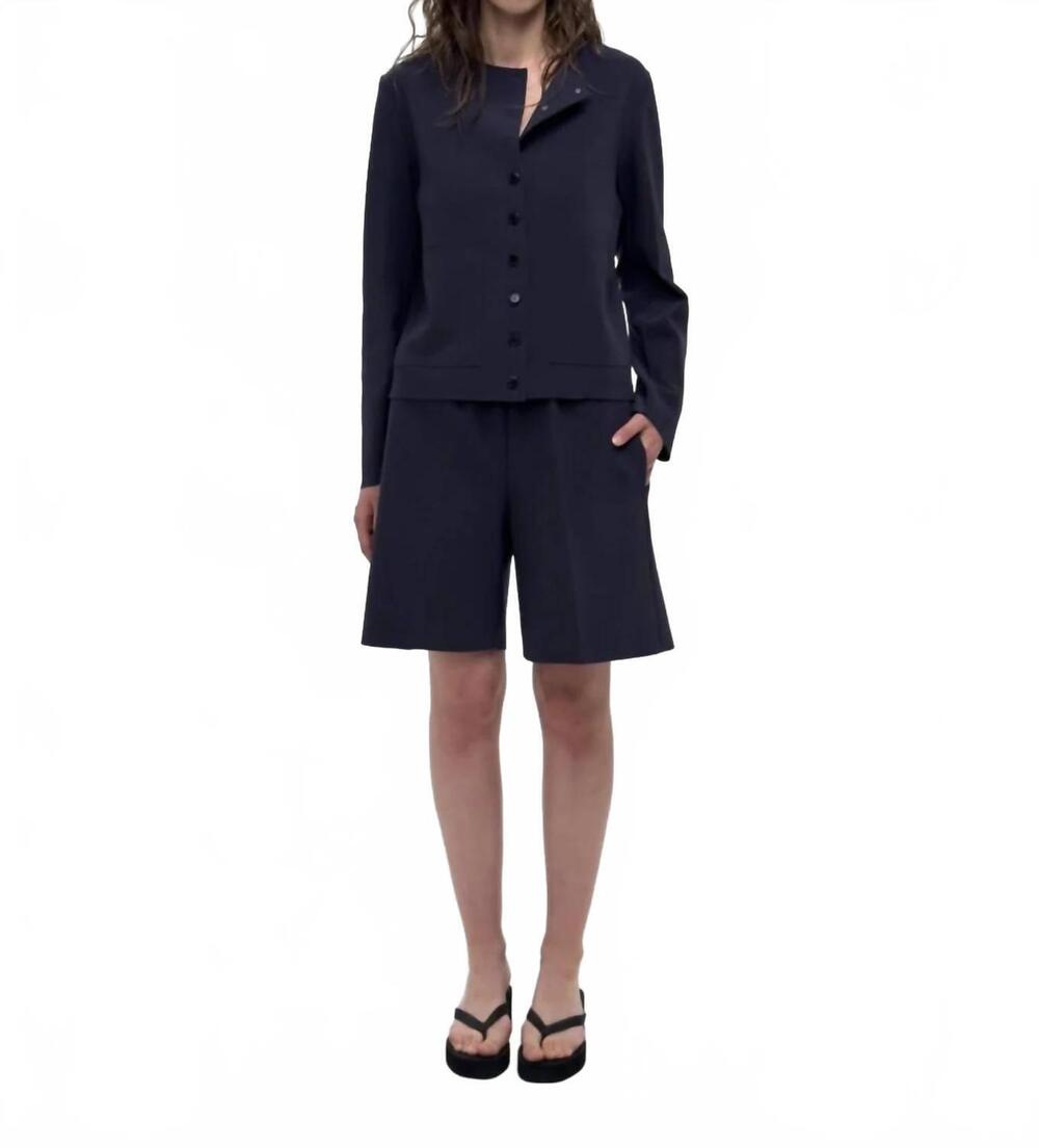 NEW BIRROT lay3 drawstring shorts in mood indigo
